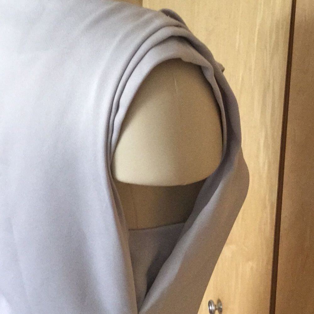 Claudine Sleeveless draped  Dress - Picture 8 of 12